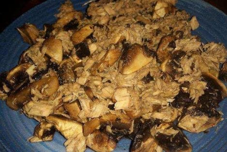 Ginger Tuna With Mushrooms
