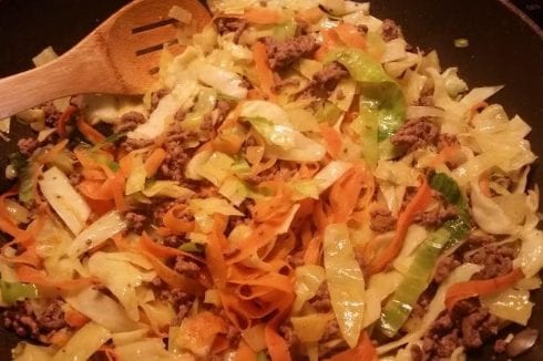 Indian Beef Cabbage